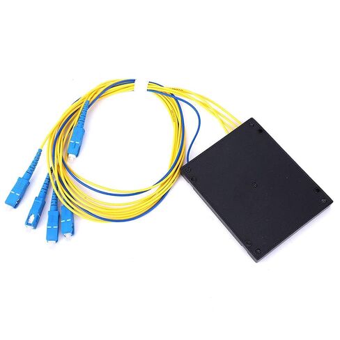 جهاز تقسيم الألياف الضوئية أحادي الوضع 1X4 PLC مع واجهة SC/، وخسارة إدخال منخفضة، واتصال موثوق، واستقرار بيئي، مثالي للأسلاك المنزلية و in Kuwait