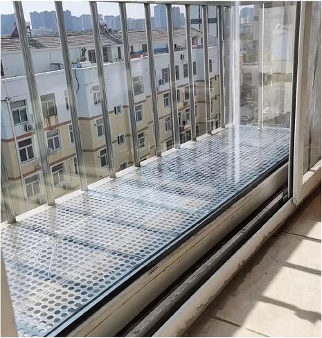 Stainless Steel Perforated Plate,Stainless Steel Perforated Sheet, 0.8mm Thick Metal Plate (67x50cm) - Durable, Corrosion-Resistant, Ideal for DIY Projects, Ventilation, and Filtration in Saudi Arabia