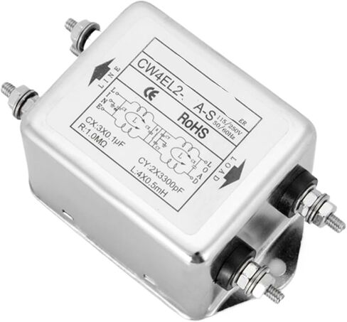مرشح طاقة عالي الأداء للتيار المتردد أحادي الطور بمسمار مزدوج القطب محسن CW4EL2-30A-S(CW4EL2-3A-S) in Kuwait