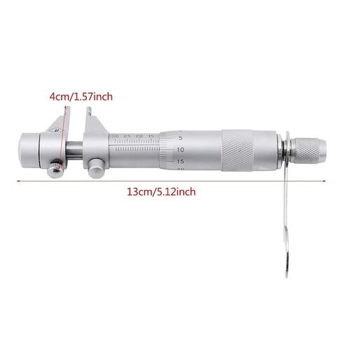 Three-Claw Inner Diameter Micrometer 1pcs Inside Micrometer Hole Bore Internal Diameter Gage Gauge 5‑30mm Range 0.01mm Accuracy in Saudi Arabia