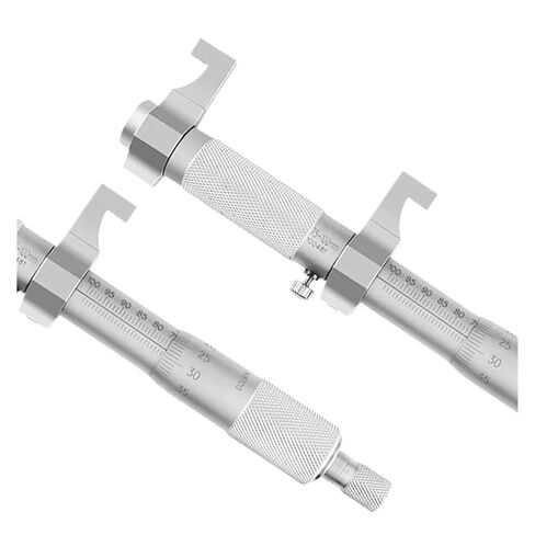 Three-Claw Inner Diameter Micrometer 1pcs Inner Micrometer Hole Inner Diameter Gauge 75-100 mm Range 0.01 mm Accuracy in Saudi Arabia