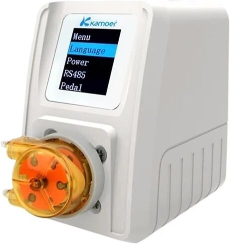 88ml/min M1 Adjustable Peristaltic Pump 24V High Precision Stepper Dosing Pump with Screen, RS485(AU) in Kuwait