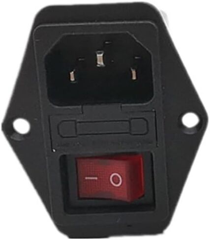 220V Single Phase Socket Power Filter CW2B-10A-T 10A 6A with Light and Fuse Switch(CW2C-06A-T F2 02 6A) in Saudi Arabia