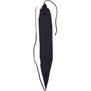 Superslick Oboe Swab – One-Piece 100% Silk Pull-Through | Habotai Silk, 18" | Washable & Reusable (Black) in Kuwait