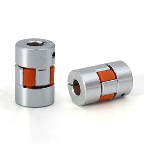 البرقوق مقرنة/عمود مرن D14L22 2 فكي الألومنيوم مطاطا موتور التشفير موصل 8/9/10 مللي متر 1 قطعة (5-8 (كشتبان)) in Kuwait