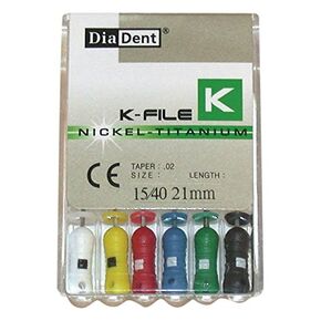 مبرد DiaDent 502-105 K، طول 21 مم، حجم 25 طرف، عبوة من 6 قطع in Kuwait