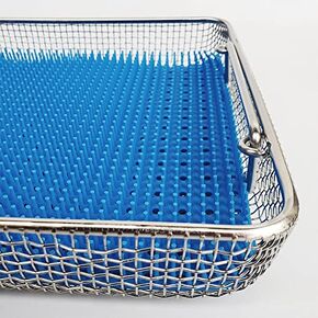 Stainless Steel Instrument Sterilization Baskets Disinfection Sterilization ultrasonic Basket Tray case ultrasonic Cleaning Washing Sterilization Trays opthalmic ENT in Kuwait