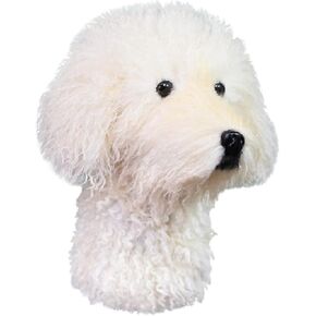 Doodle Dog Golf Head Cover - Realistic Dog Design, Fits 460CC/450CC/350CC Drivers, Premium Material, Protective Golf Club Cover, Perfect Golf Gift for Men Women Golfers in Saudi Arabia
