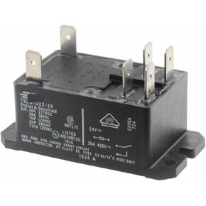 1PCS Power Relay T92S7D22-12 T92S7D22-24 12VDC 24VDC 30A 250VAC 6PIN General Purpose Relay DPST-NO (2 Form A) 12VDC (Size : T92S7D22-12(12V)) in Saudi Arabia