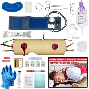مجموعة أدوات إيقاف النزيف التي يقدمها الطبيب المتدرب - مجموعة أدوات العاصبة - مجموعة أدوات التحكم في النزيف مع دورة معتمدة عبر الإنترنت مصممة لتدريب أفراد القطاع العام وتدريب المتخصصين الطبيين. in Kuwait