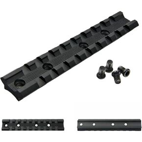 Gotical One Piece Scope Base for Break-Open Muzzleloader Rifles, Aircraft-Grade 6063 Aluminum, Matte Black Scope Base, 4 x 1½ Inch Screws and Wrench Included in Kuwait