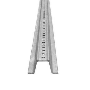 Tapco 054-00020 عمود إشارة فولاذي على شكل حرف U، طول 6 بوصات، مجلفن in Kuwait