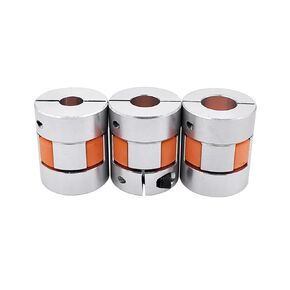 10 قطعة D25L30 اقتران مقرنة للعمود مرنة الفك العنكبوت البرقوق مقرنة للعمود 6.35/8/9.5/10/12 مللي متر محرك متدرج اقتران (4x8) in Kuwait