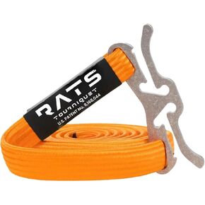 Rats Tourniquet System, Quick-Apply Emergency Tourniquet, First Aid, Survival Gear, Compact & Versatile Hemorrhage Control Medical Tool - Hi-Vis Orange in Kuwait