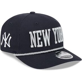 قبعة New Era NY New York Yankees 9SEVENTY قابلة للتمدد، قبعة قابلة للتعديل باللون الأزرق الداكن in Kuwait