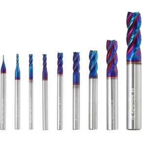 1PC 1mm-20mm 4 Flutes Flat End Mills Cutter (1/1.5/2/2.5/3/4/5/6/8/9/10/12/14/16/18/20mm)(D2.5x8xD4x50L) in Kuwait