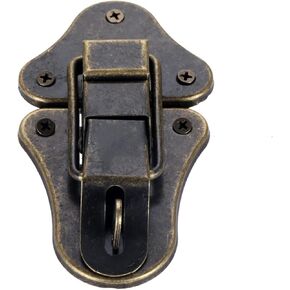 مزلاج قفل قفل العتيقة صندوق الصدر هدية مربع حقيبة حالة أبازيم تبديل غلق بمشبك مزلاج الصيد المشبك in Kuwait