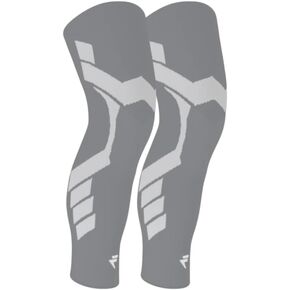 FLYTEX - أكمام ضغط للركبة - تخفيف الألم والإصابات للركبة - هشاشة العظام، تمزق الغضروف المفصلي، الرباط الصليبي، متلازمة شريط تكنولوجيا المعلومات - مثالية للجري، والمشي لمسافات طويلة، وركوب الدراجات، واللياقة البدنية، وكرة السلة in Kuwait