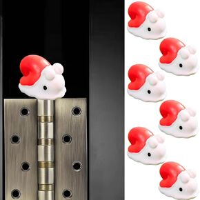 Cute Mini Creative Little Snail Hinge Heads Decorative Topper Set 6PCS, Home Decoration,Magnetic Hinge Head Toppers Door Hinge in Kuwait