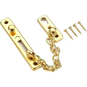 Chain Lock Household Security Door Chain, Security Lock kit, Hotel Accessories.(Oro) in Saudi Arabia