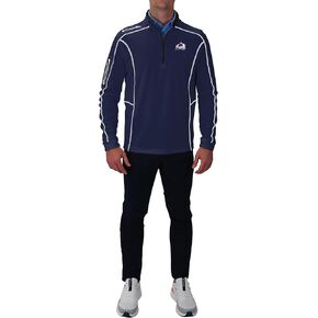 Columbia Colorado Avalanche Golf Men's Casual Lightweight Shotgun Pullover in Saudi Arabia