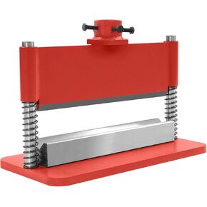 12" Press Brake Attachment Kit Universal Hydraulic Presses Accessories Heavy Duty Metal Bending Brake Parts Tool for Most Standard 12 or 20-Ton Hydraulic Workshop Presses Machine (Red) in Kuwait