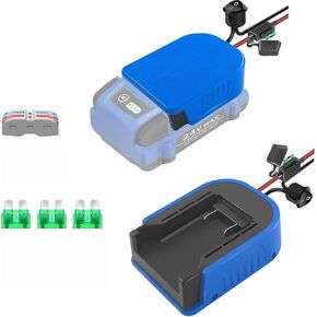 Power Wheel Adapter for Craftsman 20V Battery,for Craftsman 20V Lithium Battery Adapter with Switch & Fuses & Wire Terminals, with 14 AWG Wire,Power Convertor for DIY,RC Toys,Robotics and Work Lights in Kuwait