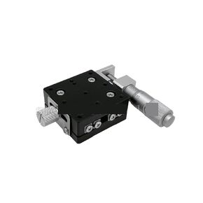 X-axis 40x40mm منصة الضبط الدقيق شريحة تعديل المحمل الخطي اليدوي X40-L X40-C X40-R Cross Rail(X40-L) in Kuwait