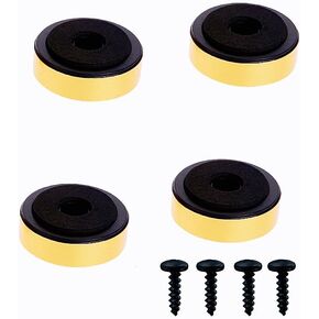 4Pcs Speaker Feets Speaker Isolation Pads for Turntables, Amps & Receivers (Gold) in Kuwait