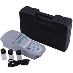 Lab Turbidity Meter Tester, Portable Water Turbidimeter Analyzer with Carrying Case, 3 PCS Sample Vials, Measuring Range 0~200 NTU, 90°Scattered Light, for Swimming Pool Laborator. in Saudi Arabia