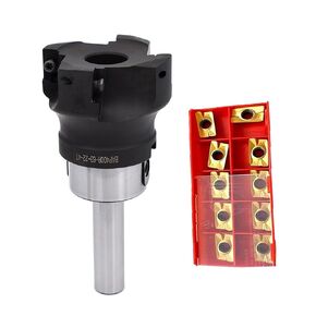 مجموعة واحدة C12 C16 C20 FMB22 C3/4 مجموعة مطحنة نهاية + bap400R + 10 قطعة APMT1604 كربيد لطحن آلة CNC (BAP400R-50-22-4T، C12-FMB22) in Kuwait