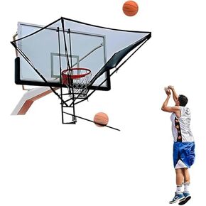 شوت كرة السلة العائدة الدورية ريبوندر صافي العودة معلقة مرفق لطوق الأطفال/الشباب/الكبار التدريب المعونة in Kuwait