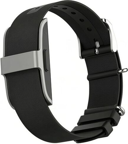 BlackPro Silicone Bands for Hume Band Replacement Strap, Waterproof Adjustable Clasp Buckle Closure Strap Wristband for Hume Fitness Tracker Men Women in Saudi Arabia