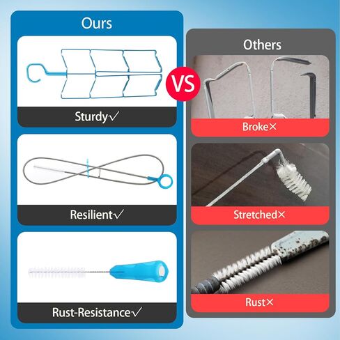 مجموعة تنظيف المثانة المرطبة المتوافقة مع Camelbak، مجموعة تنظيف المثانة المائية 4 في 1، فرشاة طويلة مرنة للخرطوم وفرشتين، إطار قابل للطي للتجفيف، مجموعة تنظيف حقيبة الظهر لخزان المياه in Kuwait