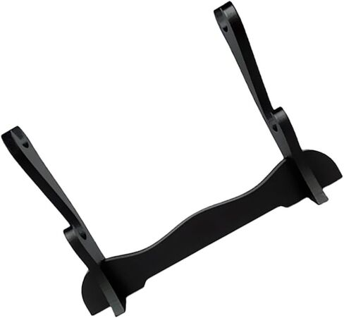 حامل منظم الفلوت المكتبي من SUPVOX مع رف عرض السيف الخشبي بطبقتين، حامل تخزين لآلات الرياح والسيوف، عرض أدوات الموسيقى للاستخدام في المنزل والمكتب in Kuwait