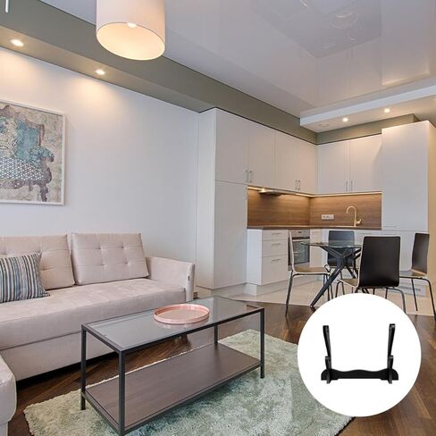 حامل منظم الفلوت المكتبي من SUPVOX مع رف عرض السيف الخشبي بطبقتين، حامل تخزين لآلات الرياح والسيوف، عرض أدوات الموسيقى للاستخدام في المنزل والمكتب in Kuwait