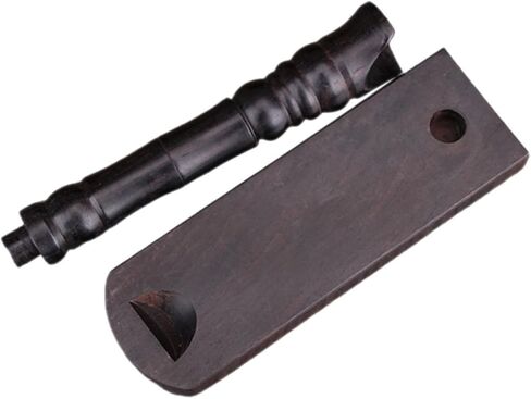 حامل عرض الناي من خشب الأبنوس من SUPVOX، منظم الكلارينيت الخشبي، رف تخزين الأدوات، حامل مجموعة الفلوت المكتبي لغرفة الموسيقى والمعرض in Kuwait