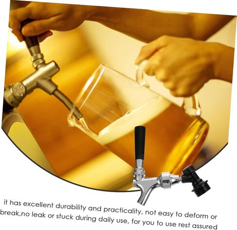 موزع صنبور البيرة من الفولاذ المقاوم للصدأ مع قفل كروي، صنبور سهل الاستخدام لحانات البيرة والمطاعم والمناسبات الخارجية، تصميم مقاوم يقلل من فقدان المشروبات in Kuwait