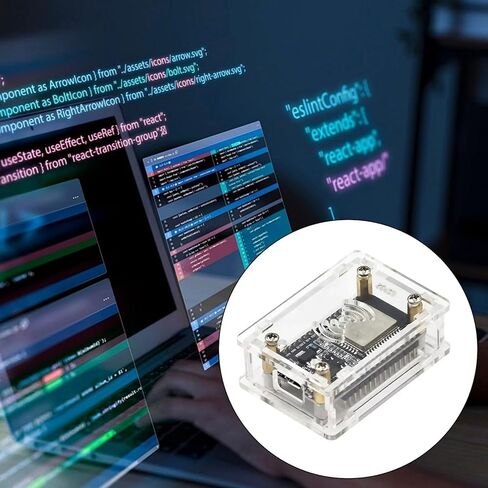 Development Board Accessories,Clear Acrylic Case Covers for 2102/CH340G 30PIN Development Board Shell with Heat Dissipation in Saudi Arabia