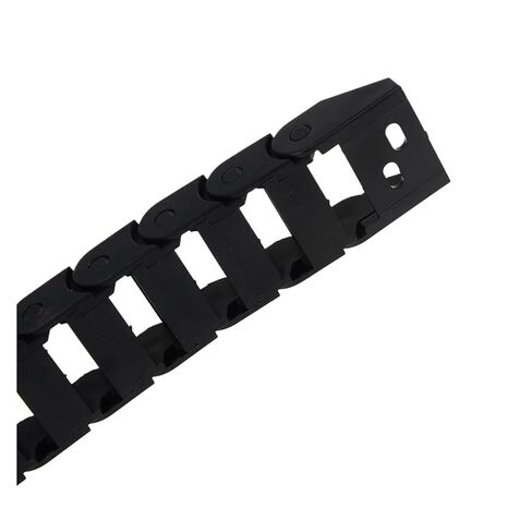 10 x 20mm 10 * 20mm L1000mm Cable Drag Chain Wire Carrier with end connectors for Router Machine Tools/Fully Enclosed 1M(10x20mm) in Saudi Arabia