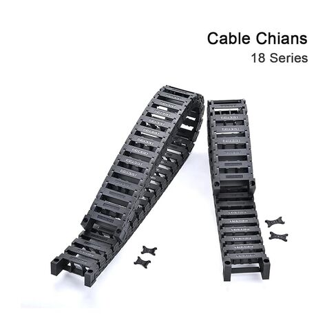 Cable Chain 18 Series Bridge Open on Both Side Towline Transmission Drag Chain 1M(38mm,18x25mm) in Saudi Arabia