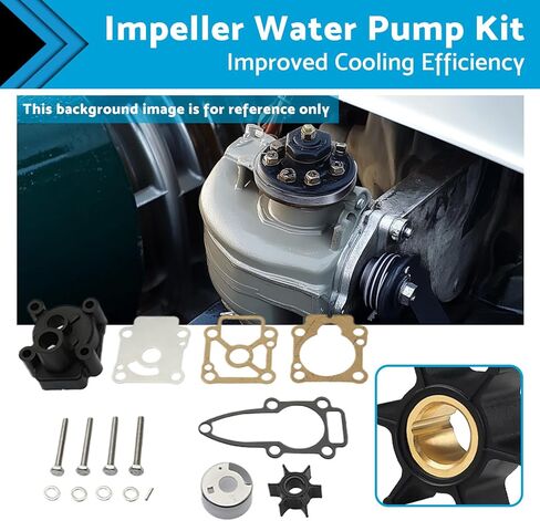 Impeller Water Pump Kit Compatible with Mercury Mariner Tohatsu M8hp 3B2-873222 in Kuwait