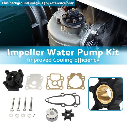 Impeller Water Pump Kit Compatible with Mercury Mariner Tohatsu M8hp 3B2-873222 in Kuwait