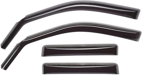 WeatherTech Custom Fit Side Window Deflectors for Colorado, Canyon - (82766IM), Front & Rear Set - Dark Tint in Saudi Arabia