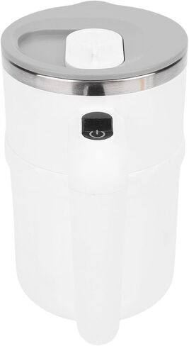 Asixxsix Self Stirring Coffee Mug, 380ml Stainless Steel Rechargeable Magnetic Automatic Mixing Cup 6500 RPM with LED Temperature Display for Office Home Kitchen in Saudi Arabia