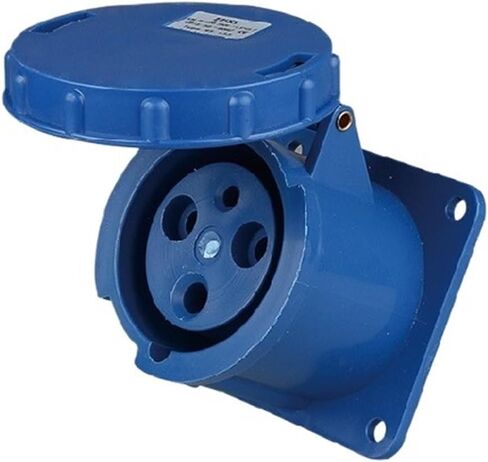 Waterproof Aviation Explosion-Proof Connector Exposed and Concealed Industrial Plug and Socket 3-core 4-core 5-core 63A/125A IP67(3 Pin 125a Surface Mounted) in Saudi Arabia