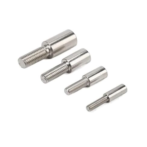 M5 M6 M8 M10 M12 M14 M16 Hexagonal Cylindrical Long Tail Thickened Connection Pneumatic nut(Stainless Steel,M6X9X42(5PCS)) in Saudi Arabia