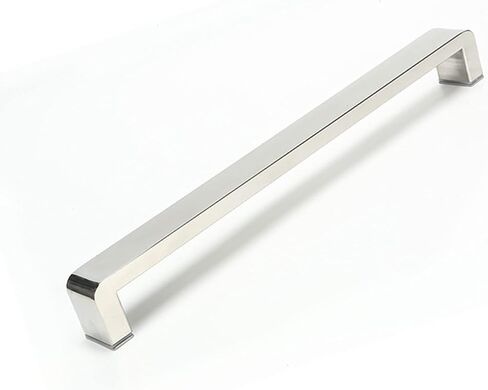 Door Knob Replacement with Bathroom Accessories, Shower Enclosure Glass Door Pull Handle, Tubular Pull Push Barn Door Handles-White in Saudi Arabia