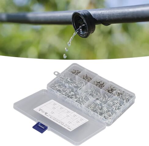 Zerodis Double Wire Spring Tube Clamp, Stainless Steel and Carbon Steel, Various Sizes From 5mm to 14mm, Ideal for Water and Silicone Hoses in Saudi Arabia