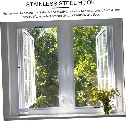 TEHAUX 2pcs Cabin Hook Door Hook Window Easy to Install for Storage Longevity in Saudi Arabia